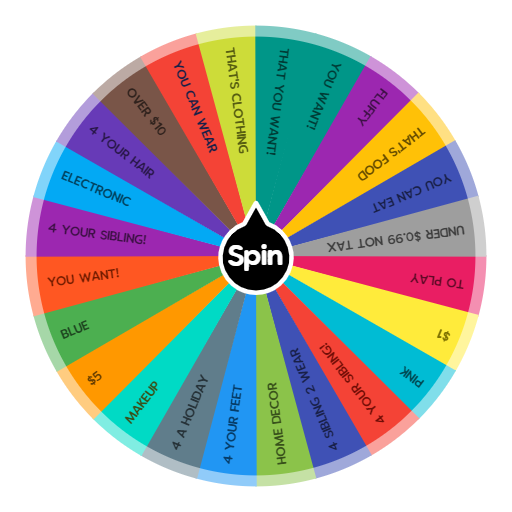 Buy something... | Spin The Wheel App