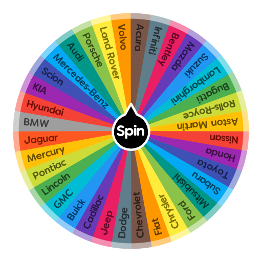 Car | Spin The Wheel - Random Picker