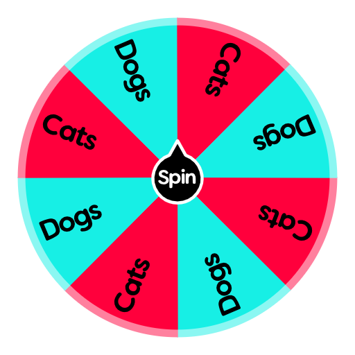 Cats or Dogs? Spin The Wheel App