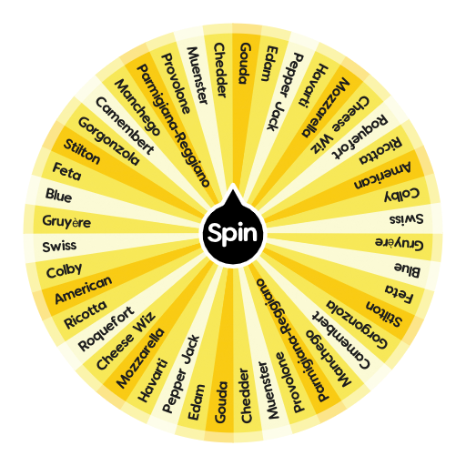 Cheeses! Spin the Wheel Random Picker