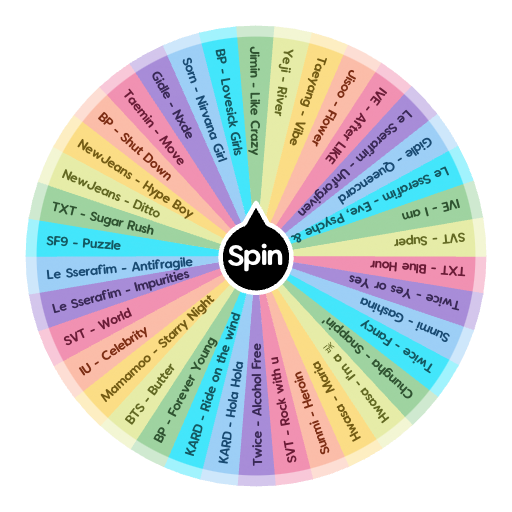 Choreography to learn Spin the Wheel Random Picker