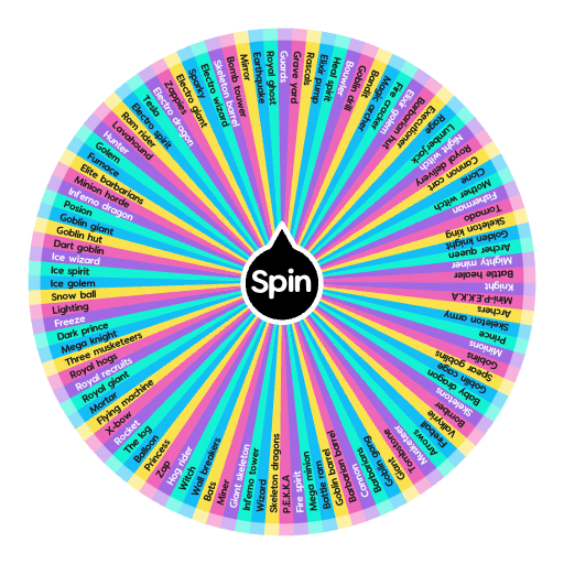 Clash royale wheel! Spin The Wheel App