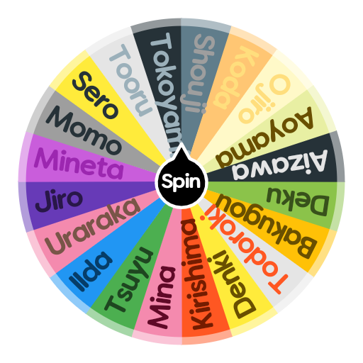 MHA Wheel, Spin the Wheel - Random Picker