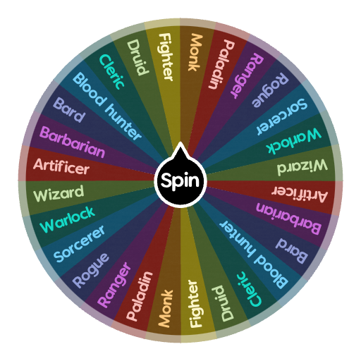 Class | Spin the Wheel - Random Picker