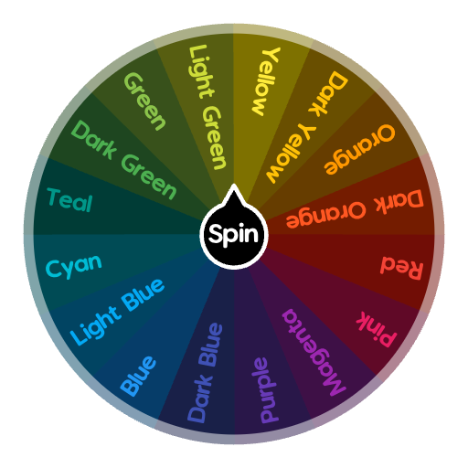 Color Spin Sample Color | Spin The Wheel - Random Picker