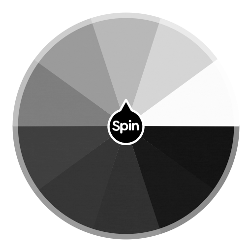Color Wheel - Black Tones | Spin The Wheel App
