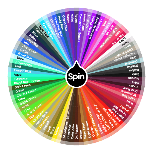 Colors 90 Spin The Wheel Random Picker