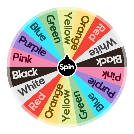 Colourful Spinning Wheel Game 
