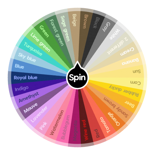 Colors | Spin the Wheel - Random Picker