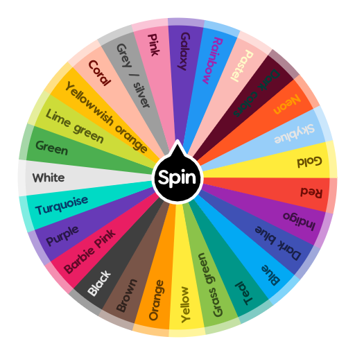 Colors Spin The Wheel App