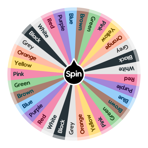 primary colors spinning wheel