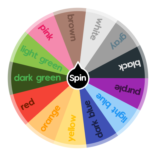 colors | Spin The Wheel App