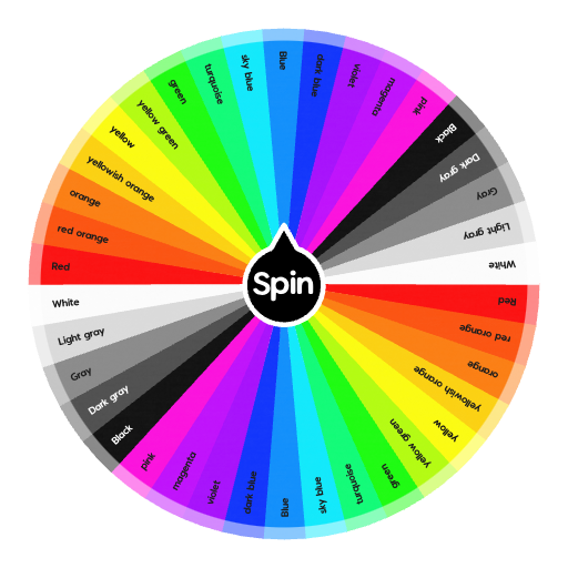 Colors selector Spin the Wheel Random Picker
