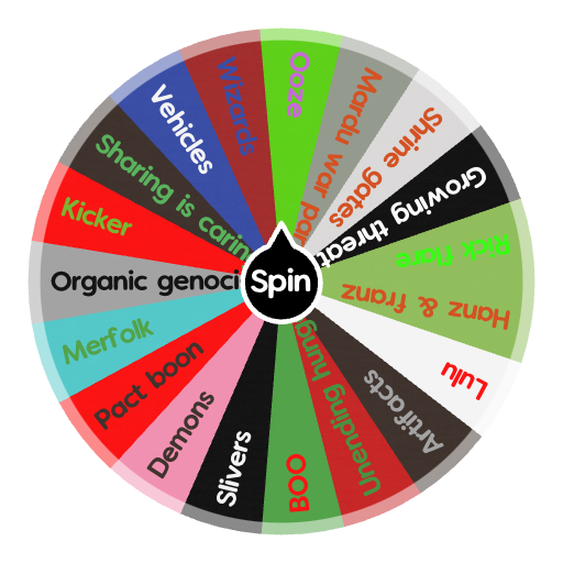 Commander decks Spin the Wheel Random Picker