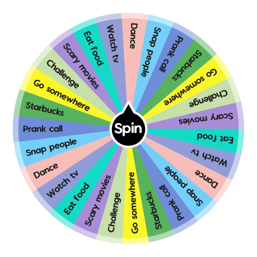 Thing to do w/ bff | Spin the Wheel - Random Picker