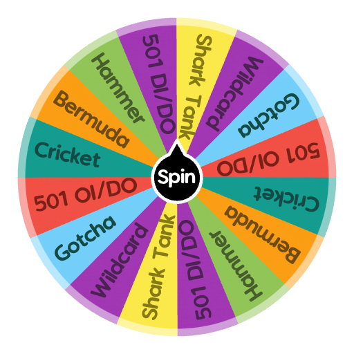 Darts Spin the Wheel Random Picker