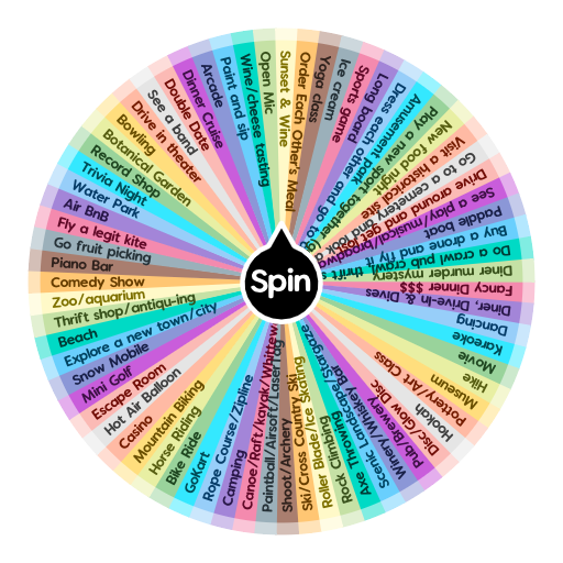 DATE NIGHT (OUT) | Spin The Wheel App