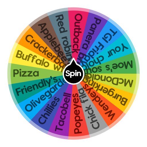 Dinner date | Spin The Wheel App