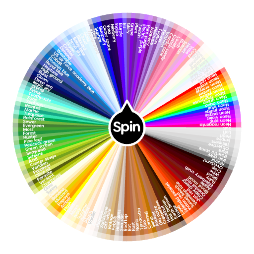 Random Weird Color Weird and Wonderful Colors | Spin The Wheel - Random Picker