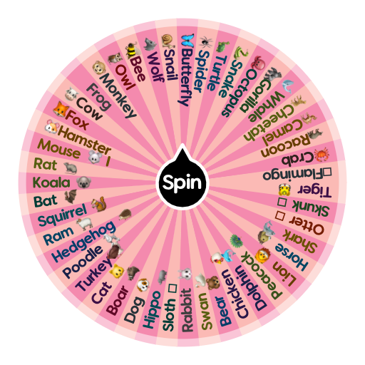 What Animal Are You Spin The Wheel App