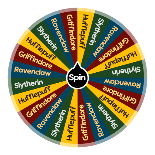 Which Harry Potter house are you Spin The Wheel App