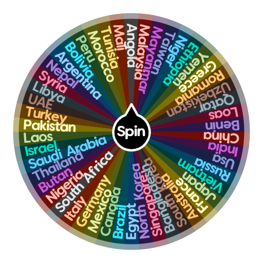 Country vistor | Spin The Wheel App