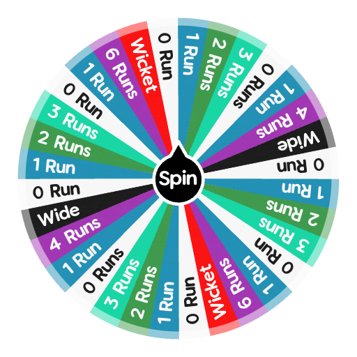 Cricket Spin the Wheel Random Picker