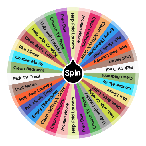 Daily Chores - Xan/Sil | Spin the Wheel - Random Picker