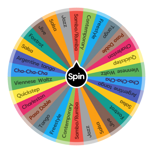 Dancing with the Stars dances | Spin The Wheel App