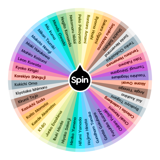 Haikyuu Characters Spin The Wheel App  Spin The Wheel App Girl Names  PngHaikyuu Png  free transparent png images  pngaaacom