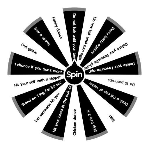 Dares | Spin The Wheel - Random Picker