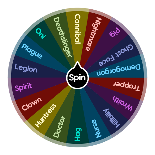 Dead By Daylight Killer Wheel | Spin the Wheel - Random Picker