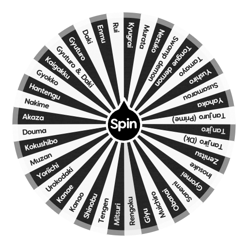 Demon Slayer Breathing Style  Spin the Wheel - Random Picker