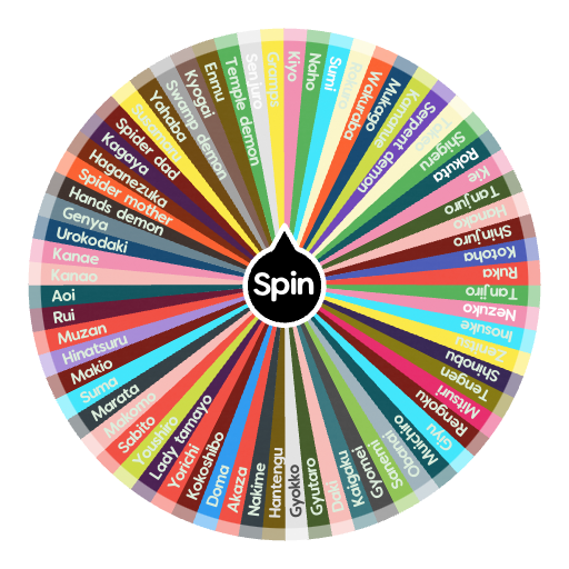 Demon Slayer Characters Spin The Wheel Random Picker