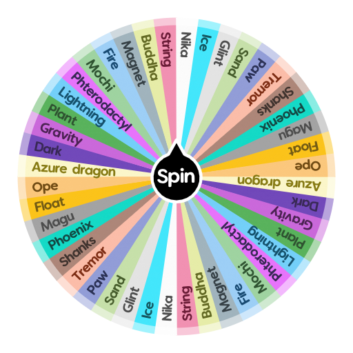 Roblox : Blox Fruits  Spin the Wheel - Random Picker