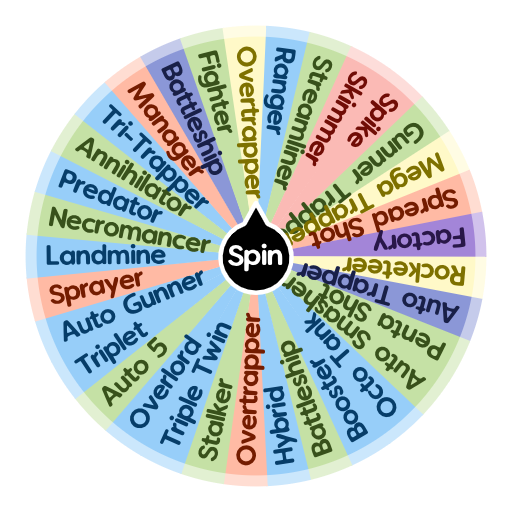 Diep.io Tanks  Spin the Wheel - Random Picker