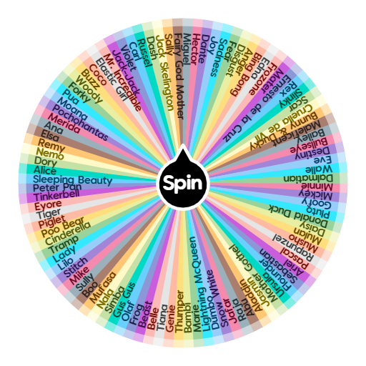 Disney Characters | Spin the Wheel - Random Picker