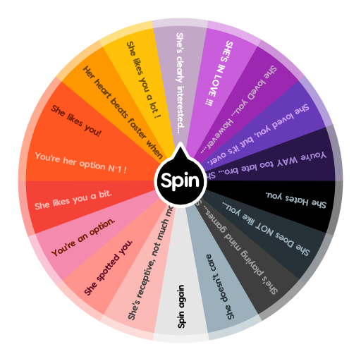 She Random Does she like you? | Spin The Wheel - Random Picker
