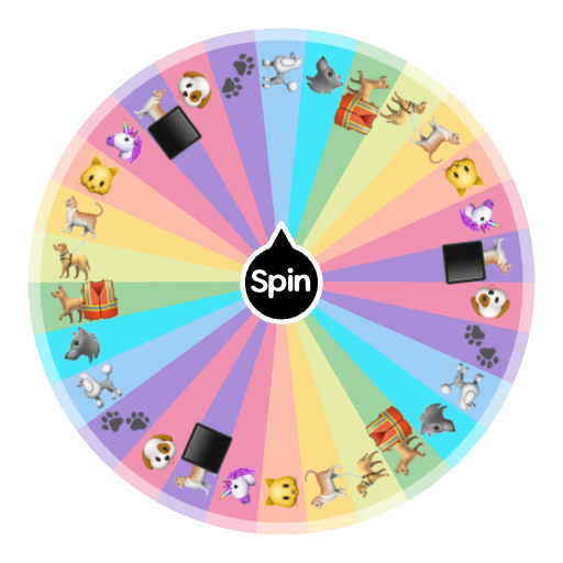 Dogs and cats Spin The Wheel App
