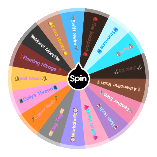 Random Accessories Wheel Dolly’s Factory: ️Charms ️ | Spin The Wheel - Random Picker
