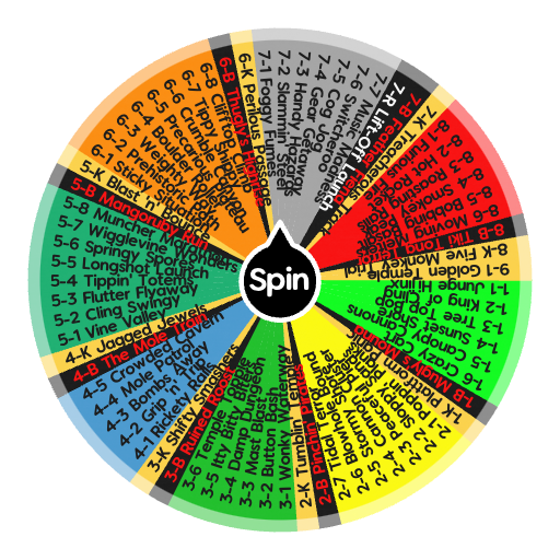 Donkey Kong Country Returns Stages Spin the Wheel Random Picker