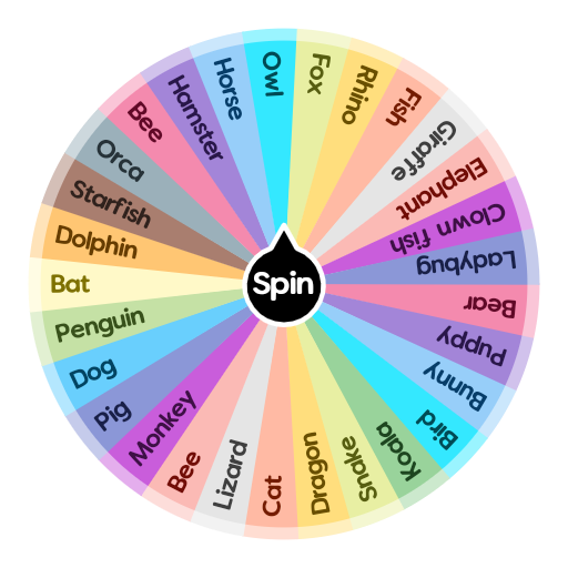 Doodle Animals | Spin The Wheel App