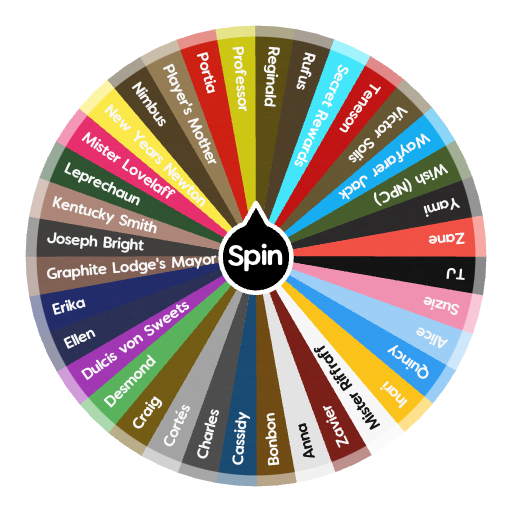 Doodle World Characters Spin the Wheel Random Picker