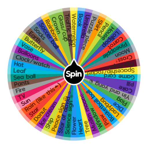 Doodles to draw (easy edition) Spin the Wheel Random Picker