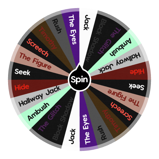 DOORS Monsters  Spin the Wheel - Random Picker