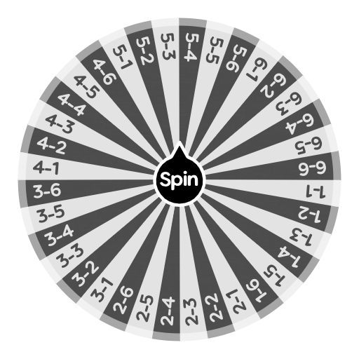 Double dice roller Spin the Wheel Random Picker