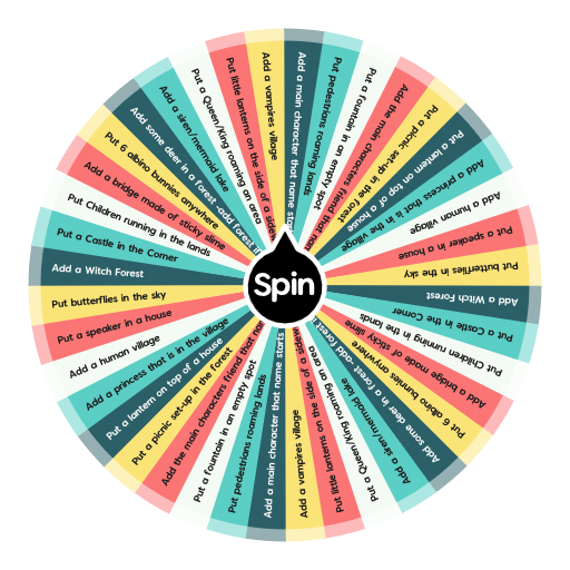 Draw a Fantasy World  Spin the Wheel - Random Picker