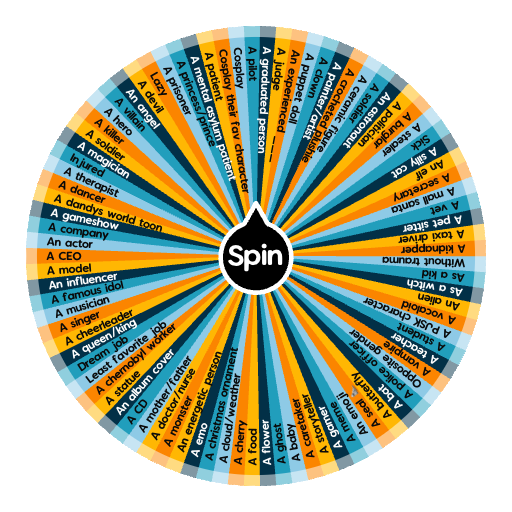 Draw your oc as.. | Spin The Wheel - Random Picker