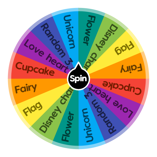random spinning wheel generator