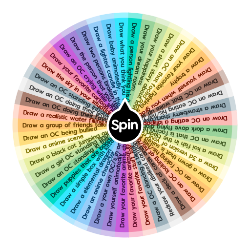 What to Draw  Spin the Wheel - Random Picker